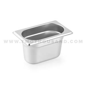 0.8L 1/9X4” 176X108X100 MM Stainless Steel Steam Table Pan TT-819-4