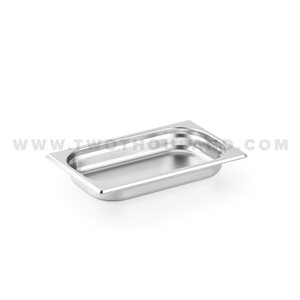 1.8L 1/4X2.5” 265 162 65 MM Stainless Steel Steam Hotel Pan TT-814-2