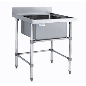 Products: L1500XW600 MM Single Stainless Steel Compartment Commercial Sink TT-BC307D-1