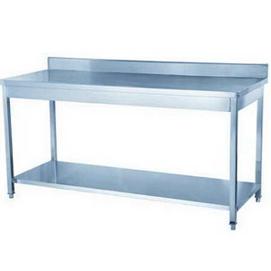 Products: 1800X700MM with Splashback and Undershelf Stainless Steel Work Bench TT-BC333F