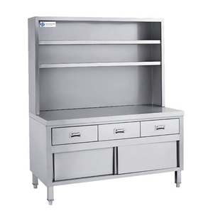Products: L1500MM with 3 Drawers and Shelves Stainless Steel Work Cabinet TT-BC321B