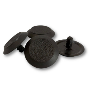 Kitboxes: Self-Install KitBox® - Black Polyurethane Tactile Warning - Stud