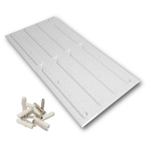White Fibre Reinforced Polymer (FRP) Directional Tac-Tile