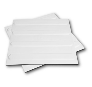 White Self-Adhesive Directional Tac-Tile