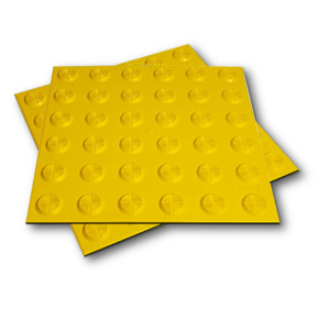 Peel And Sticks: Yellow Self-Adhesive Warning Tac-Tile