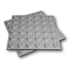 Peel And Sticks: Grey Self-Adhesive Warning Tac-Tile
