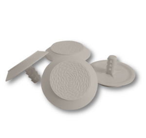 Tactile Refill Packs: Refill Pack - Grey Polyurethane Tactile Warning - Stud