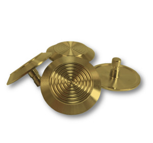 Tactile Refill Packs: Refill Packs - Brass Tactile Warning - DZR - shaft 12mm