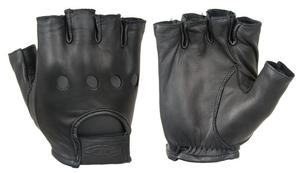Damascus Leather Half Finger Driving Gloves