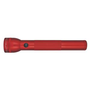 Maglite 3 Cell D LED Flashlight Red