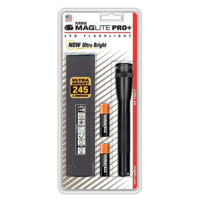 Maglite SP22 Mini 2 AA-Cell LED Flashlight with Holster