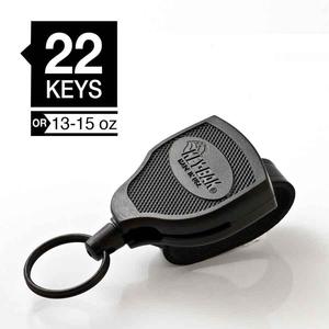 KeyBak Super 48 Super Duty Kevlar Cord with Leather Loop