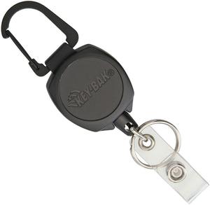 Key-Bak Sidekick 24" Professional Duty Self Retracting ID Badge and Key Chain Reel