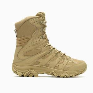 Merrell Tactical MOAB 3 Tactical Waterproof 8 Inches Side-Zip Boot Dark Coyote