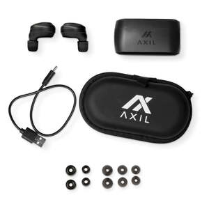 Axil XCOR Tactical Hearing Protection Earbuds with Touch Control and Bluetooth