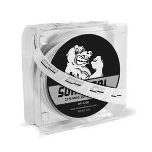 Arrowhead Forensics: Arrowhead Forensics SureSeal Minis Adhesive Photo Scales White - 2 cm - 250/roll