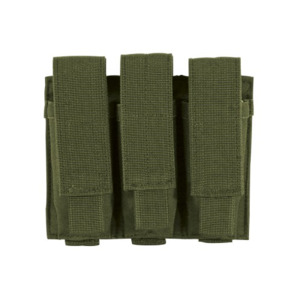 Voodoo Tactical Triple Pistol Mag Pouch - OD Green