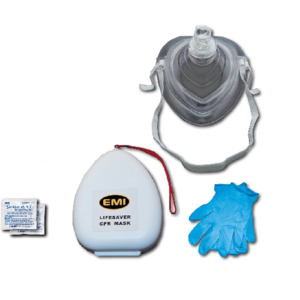 First Aid And Medical: EMI Emergency Medical Life Saver CPR Mask Kit 491