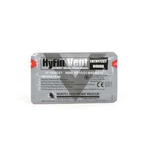 North American Rescue HyFin HyFin Vent Chest Seal Twin Pack
