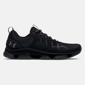 Footwear: Under Armour Women's Micro G Strikefast Tactical Shoes Black
