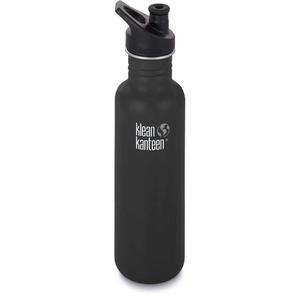 Hydration: Klean Kanteen 27oz Classic Sport Cap Shale Black