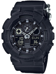 G-Shock Duo Chrono Military Series GA100BBN-1A