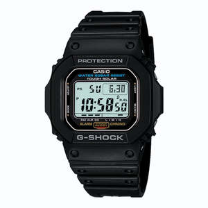 Watches: Casio G-Shock G5600E-1 Digital Watch Solar Black