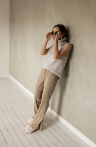 PANTS: Something About You Pant - Stone