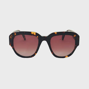 ACCESSORIES: MONTAGE BROWN TORT W BROWN