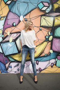 Cult Of Individuality: Wings Zen Mid Rise Denim Jean