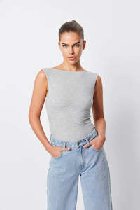 Mossman: Arles Top - Grey