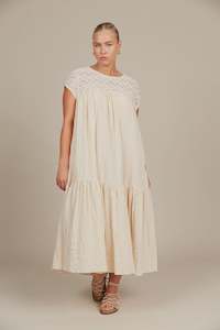 Isle Of Mine: Fleur Relaxed Dress ONE SIZE - Canvas