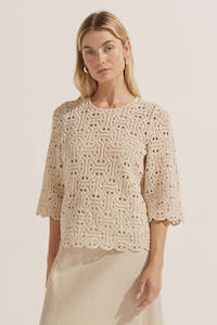 Zoe Kratzmann: Harmony Top - Elm