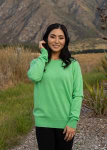 Sweats Vests: Mazu Ever Be Round Sweater Emerald