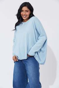 Sweats Vests: Haven Jumper ONE SIZE - Sky