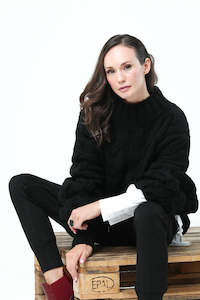 Dref By D: Flores Knit - Black