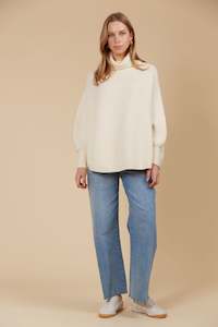 Isle Of Mine: Miru Poncho ONE SIZE - Canvas