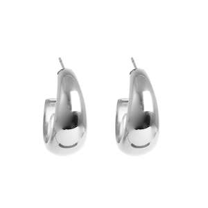 A C Oslo: 1046 0243 steel silver earrings