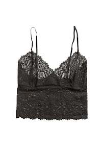Knuefermann Lace Cami Black