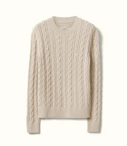 R.M.Willams Seaforth Cable Knit Straw