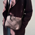 JuJu basque Crossbody Bag Chocolate