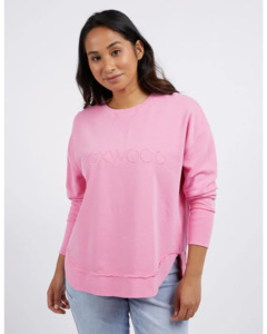Tops 1: Foxwood Simplified Crew - Bubblegum Pink