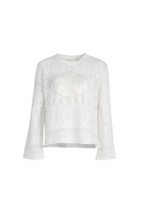 Coop Boho Breeze Sweater White