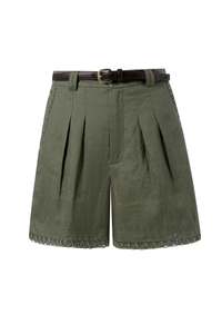 Shorts Skirts: GDS SAMUEL SHORTS IN KHAKI