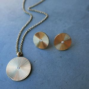 Pure Steel Necklace - Fan