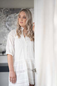 Dresses: Harlem Mecca Dress White