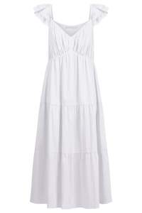 Online Sale: Aurora Frill Tank Dress Lotus