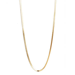 Accessories 1: Pure Steel - Necklace Gold 45cm + Ext