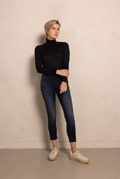 Jeans 1: Zhrill Nova Jean Black with blue denim