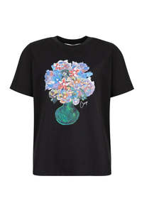 Tops 1: Coop Masterpetal T Shirt Black